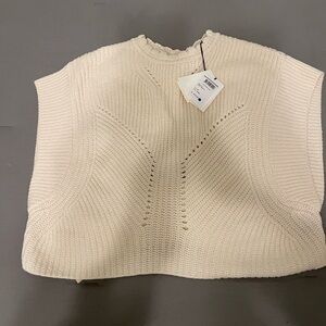 ISABEL MARANT Sleeveless tie back sweater